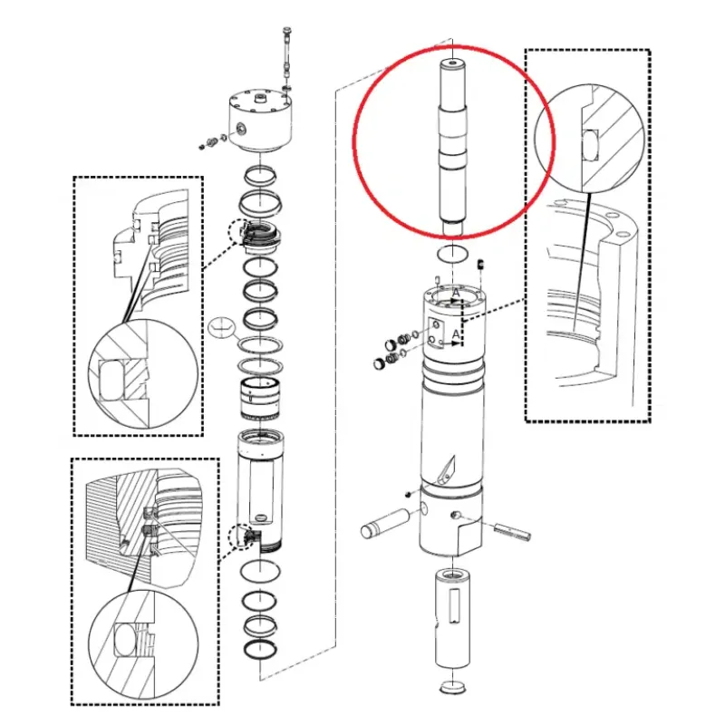 Поршень CHICAGO PNEUMATIC CP100 (CP)