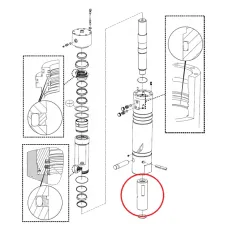 Втулка гідромолота  CHICAGO PNEUMATIC CP100 (CP)