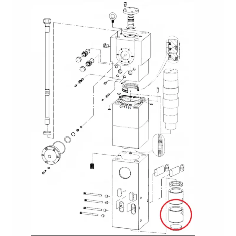 Нижняя втулка CHICAGO PNEUMATIC CP1150 (CP)