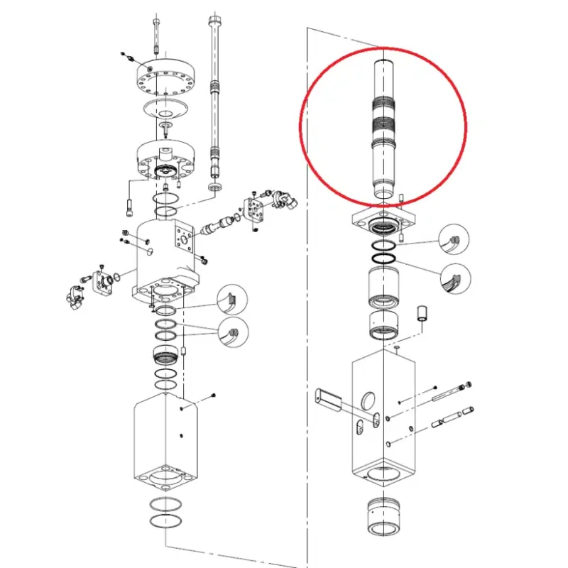 Поршень CHICAGO PNEUMATIC CP1550 (CP)