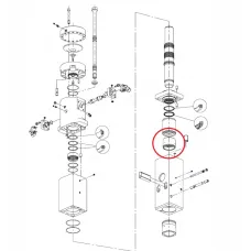Верхня втулка CHICAGO PNEUMATIC CP1550 (CP)