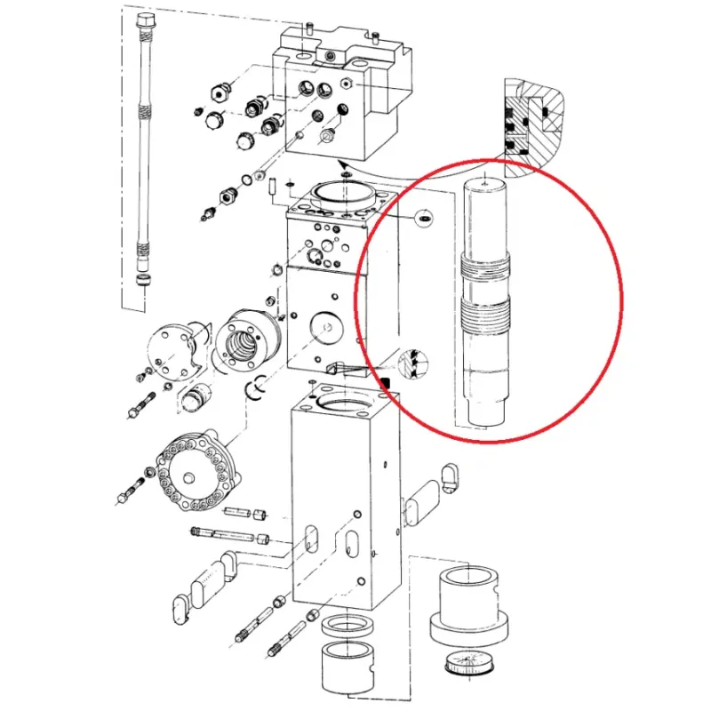 Поршень CHICAGO PNEUMATIC CP1650 (CP)