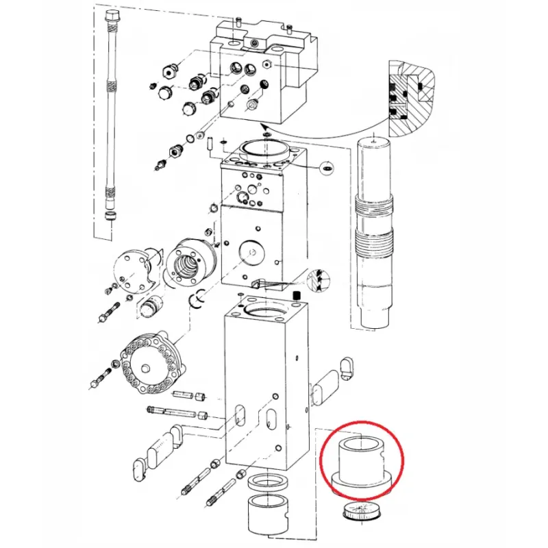 Нижняя втулка CHICAGO PNEUMATIC CP1650 (CP)