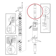Поршень CHICAGO PNEUMATIC CP200 (CP)