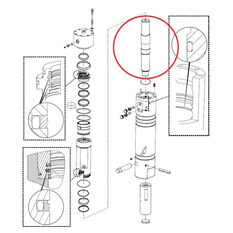 Поршень CHICAGO PNEUMATIC CP200 (CP)