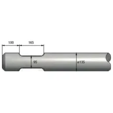 Піка гідромолота CHICAGO PNEUMATIC CP2350 (CP)