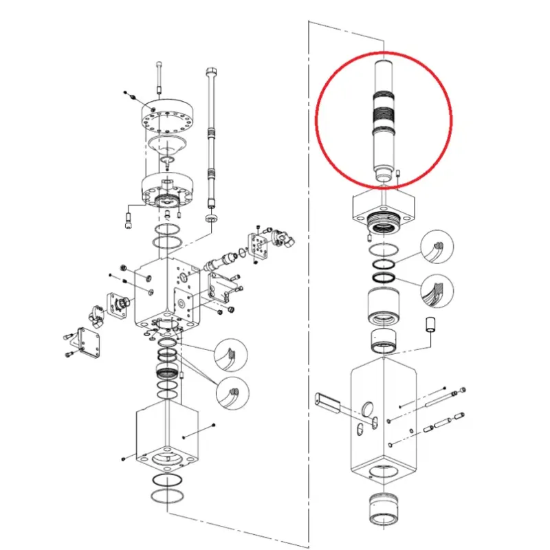 Поршень CHICAGO PNEUMATIC CP2350 (CP)