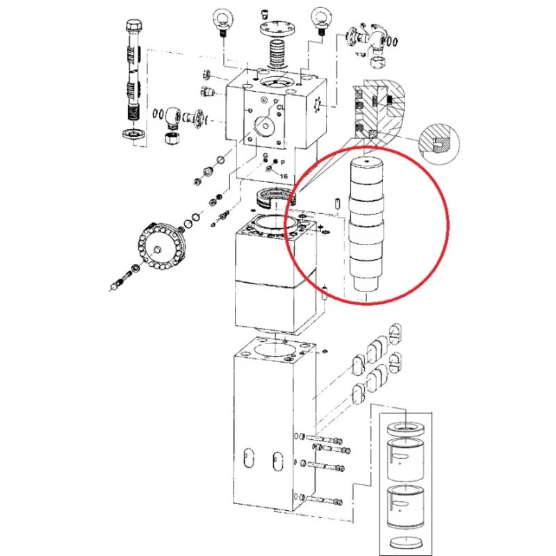 Поршень CHICAGO PNEUMATIC CP3050 (CP)