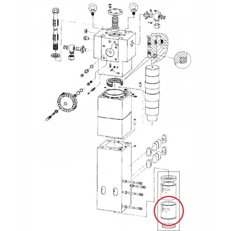 Нижняя втулка CHICAGO PNEUMATIC CP3050 (CP)
