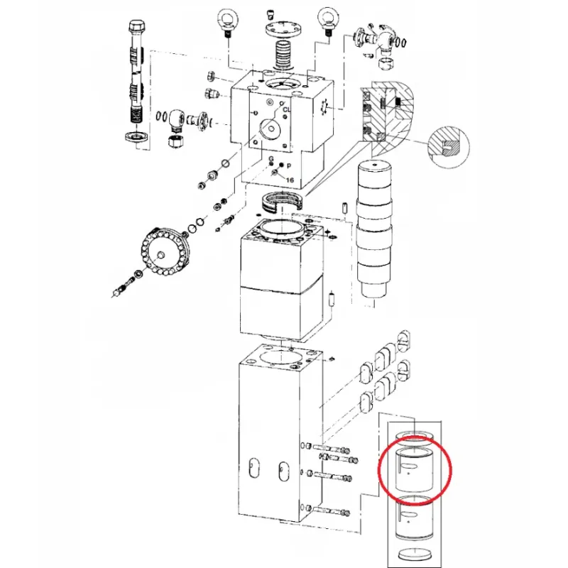 Верхня втулка CHICAGO PNEUMATIC CP3050 (CP)