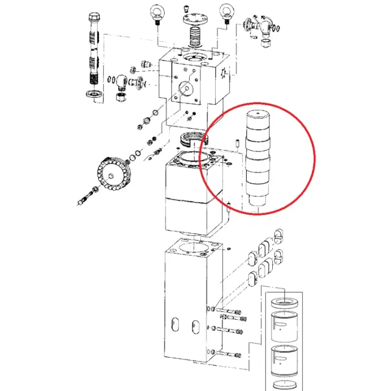 Поршень CHICAGO PNEUMATIC CP4250 (CP)
