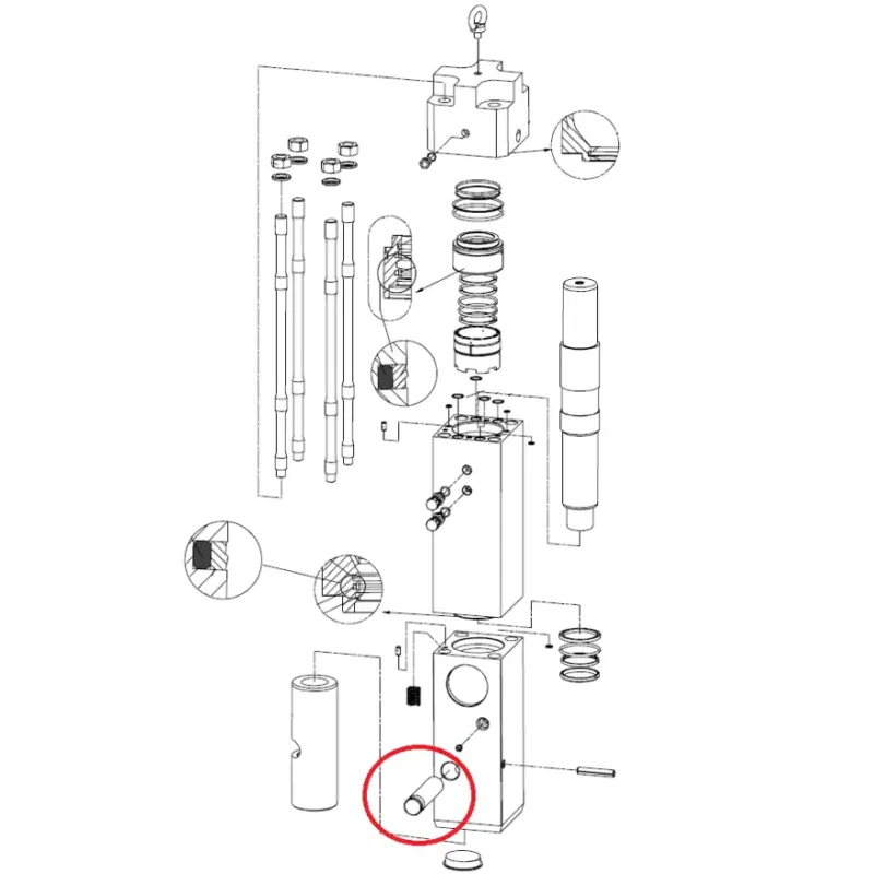 Клин пики CHICAGO PNEUMATIC CP550 (CP)