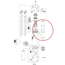 Поршень CHICAGO PNEUMATIC CP550 (CP)