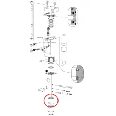 Верхня втулка CHICAGO PNEUMATIC CP750 (CP)