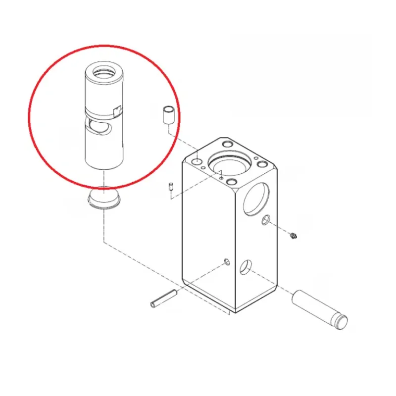 Втулка гідромолота  CHICAGO PNEUMATIC RX11 (CP)