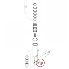 Клин піки CHICAGO PNEUMATIC RX14 (CP)