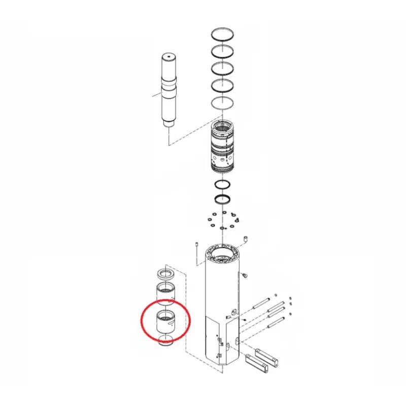 Нижня втулка CHICAGO PNEUMATIC RX18 (CP)