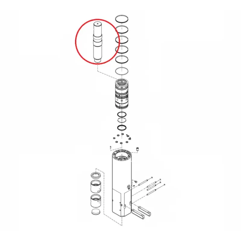 Поршень CHICAGO PNEUMATIC RX22 (CP)