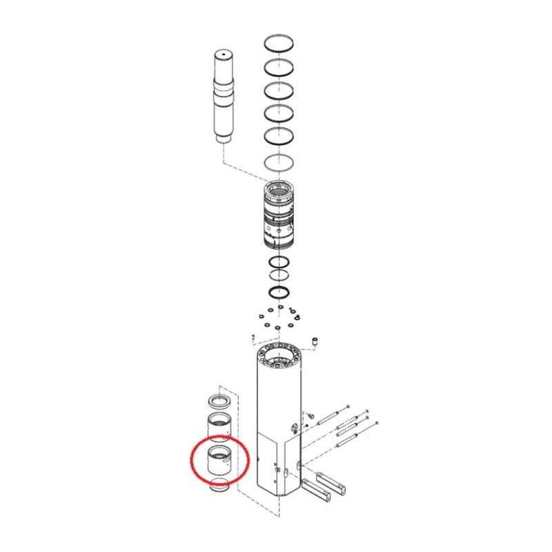 Нижняя втулка CHICAGO PNEUMATIC RX22 (CP)