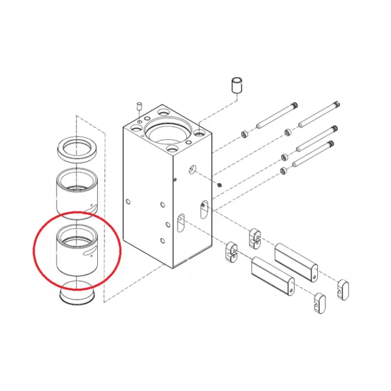 Нижня втулка CHICAGO PNEUMATIC RX25 (CP)