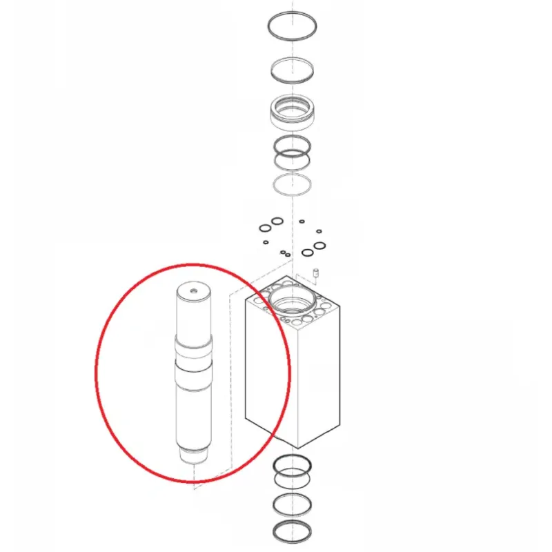 Поршень CHICAGO PNEUMATIC RX26 (CP)
