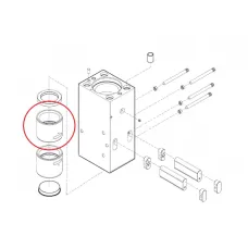 Верхня втулка CHICAGO PNEUMATIC RX26 (CP)