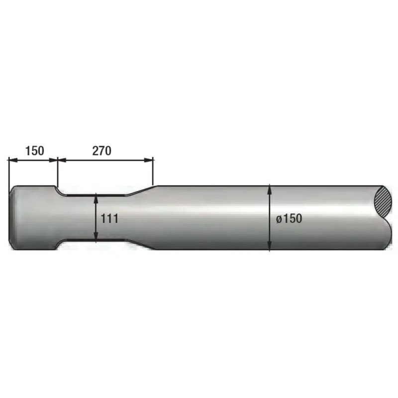 Піка гідромолота CHICAGO PNEUMATIC RX29 (CP)