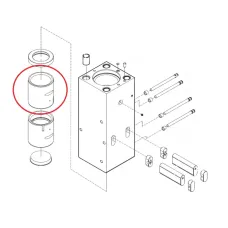 Верхня втулка CHICAGO PNEUMATIC RX29 (CP)