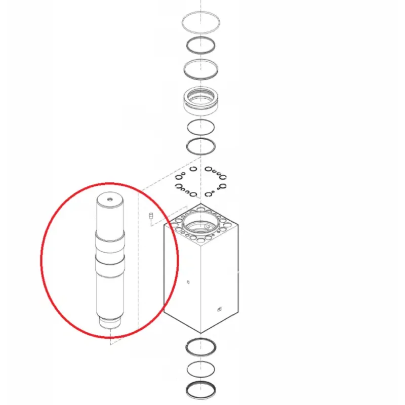 Поршень CHICAGO PNEUMATIC RX30 (CP)