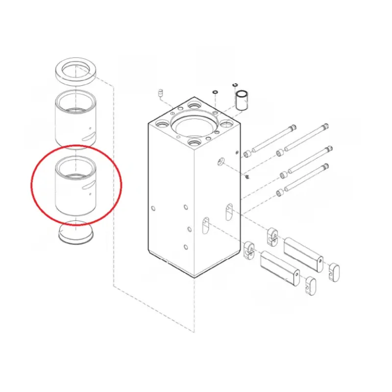 Нижня втулка CHICAGO PNEUMATIC RX38 (CP)
