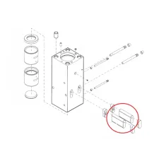Клин піки CHICAGO PNEUMATIC RX45 (CP)