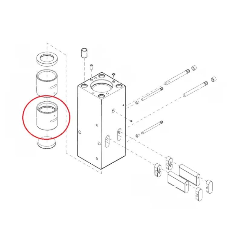 Нижня втулка CHICAGO PNEUMATIC RX45 (CP)