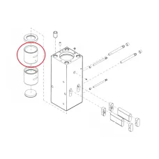 Верхня втулка CHICAGO PNEUMATIC RX45 (CP)