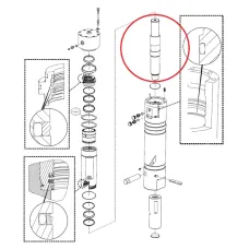 Поршень CHICAGO PNEUMATIC RX4 (CP)