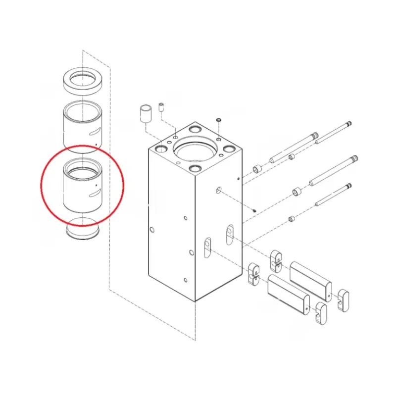 Нижня втулка CHICAGO PNEUMATIC RX53 (CP)