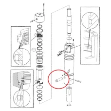 Клин піки CHICAGO PNEUMATIC RX6 (CP)