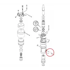 Клин піки гідромолота CATERPILLAR CAT H65DS