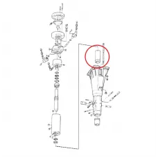 Верхня втулка Atlas Copco TEX 250H