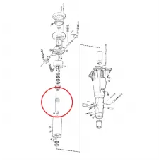 Поршень Atlas Copco TEX 250H