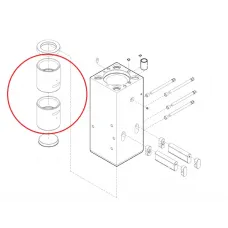 Втулка гідромолота  Epiroc EC155T