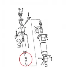 Поршень Atlas Copco TEX 100H