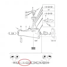 Поршень Atlas Copco SBC 255
