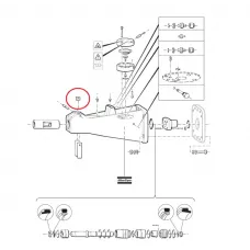 Клин піки гідромолота Atlas Copco SBC 255