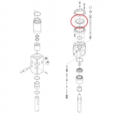 Мембрана діафрагма гідромолота Indeco HP750