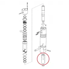 Втулка гідромолота Atlas Copco PB110