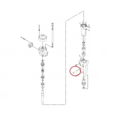 Клин піки гідромолота  CATERPILLAR CAT H50