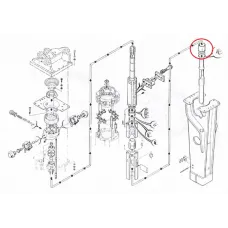 Нижня втулка Montabert BRH750