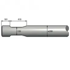 Піка гідромолота Atlas Copco HB 5800