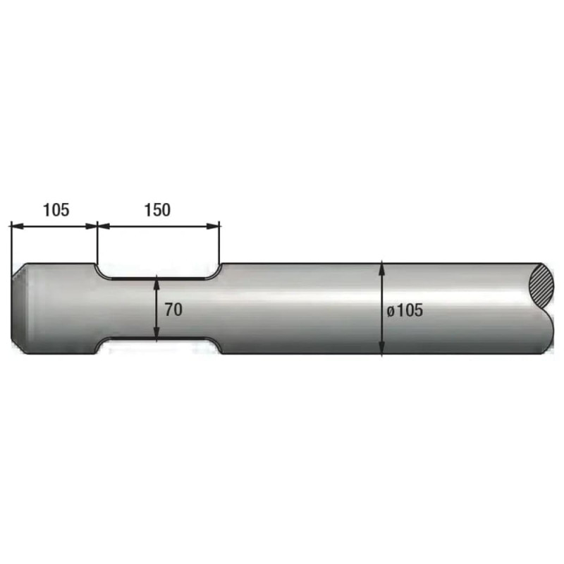 Піка гідромолота Atlas Copco HBC 1100