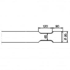 Піка гідромолота CHICAGO PNEUMATIC CP400H (CP)